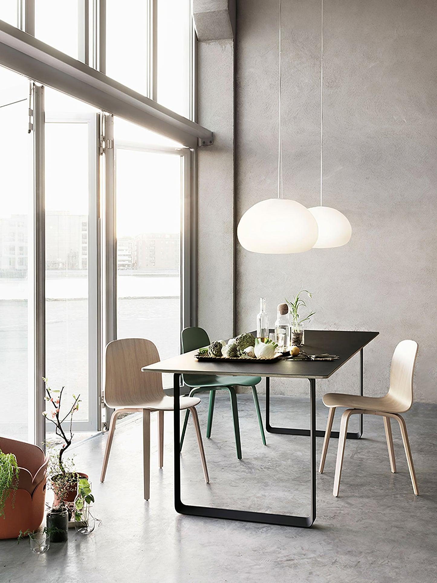 Steamed Bun Pendant Light - Letslighting