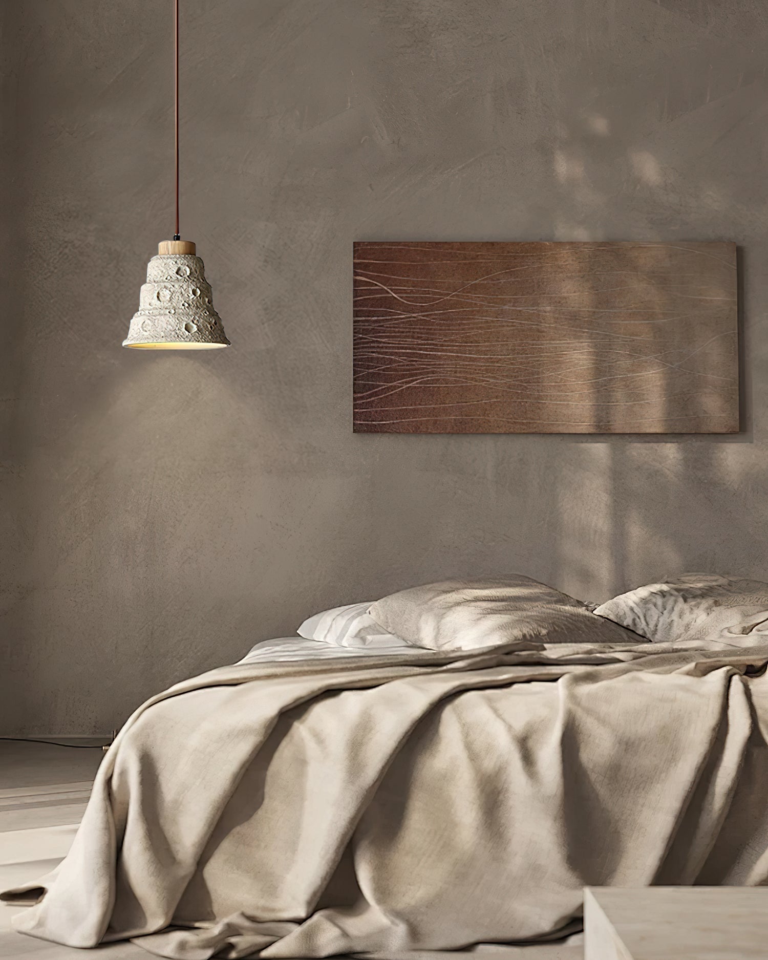 Stone Bell Pendant Light - Letslighting