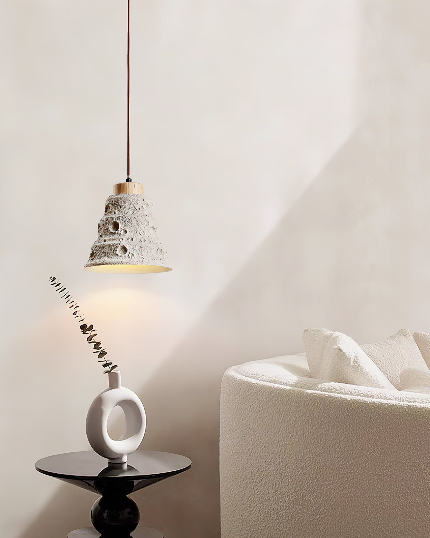 Stone Bell Pendant Light - Letslighting
