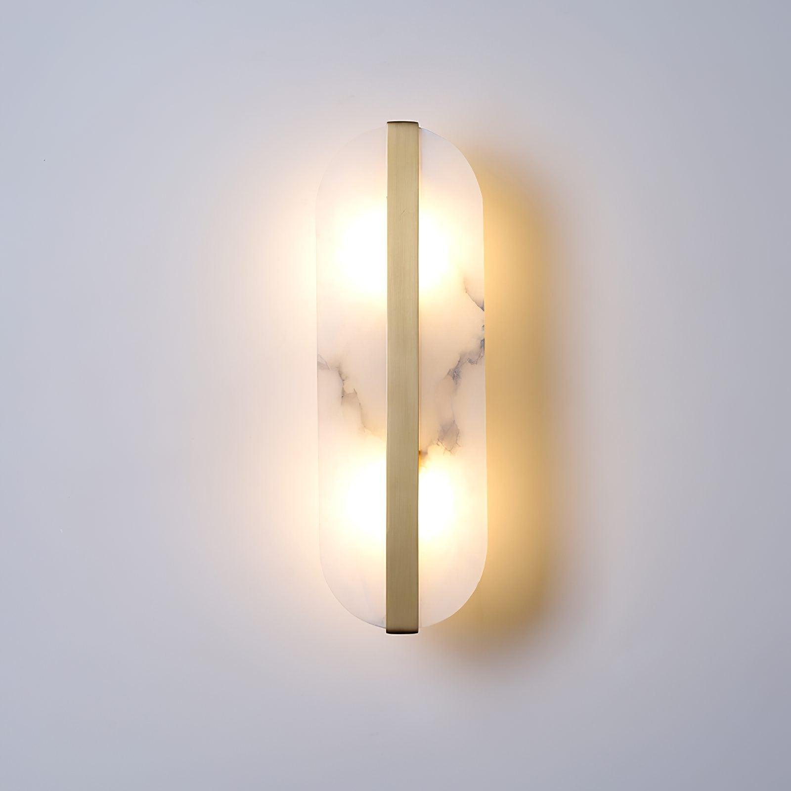 Calura Alabaster Double Light Wall Lamp - Letslighting
