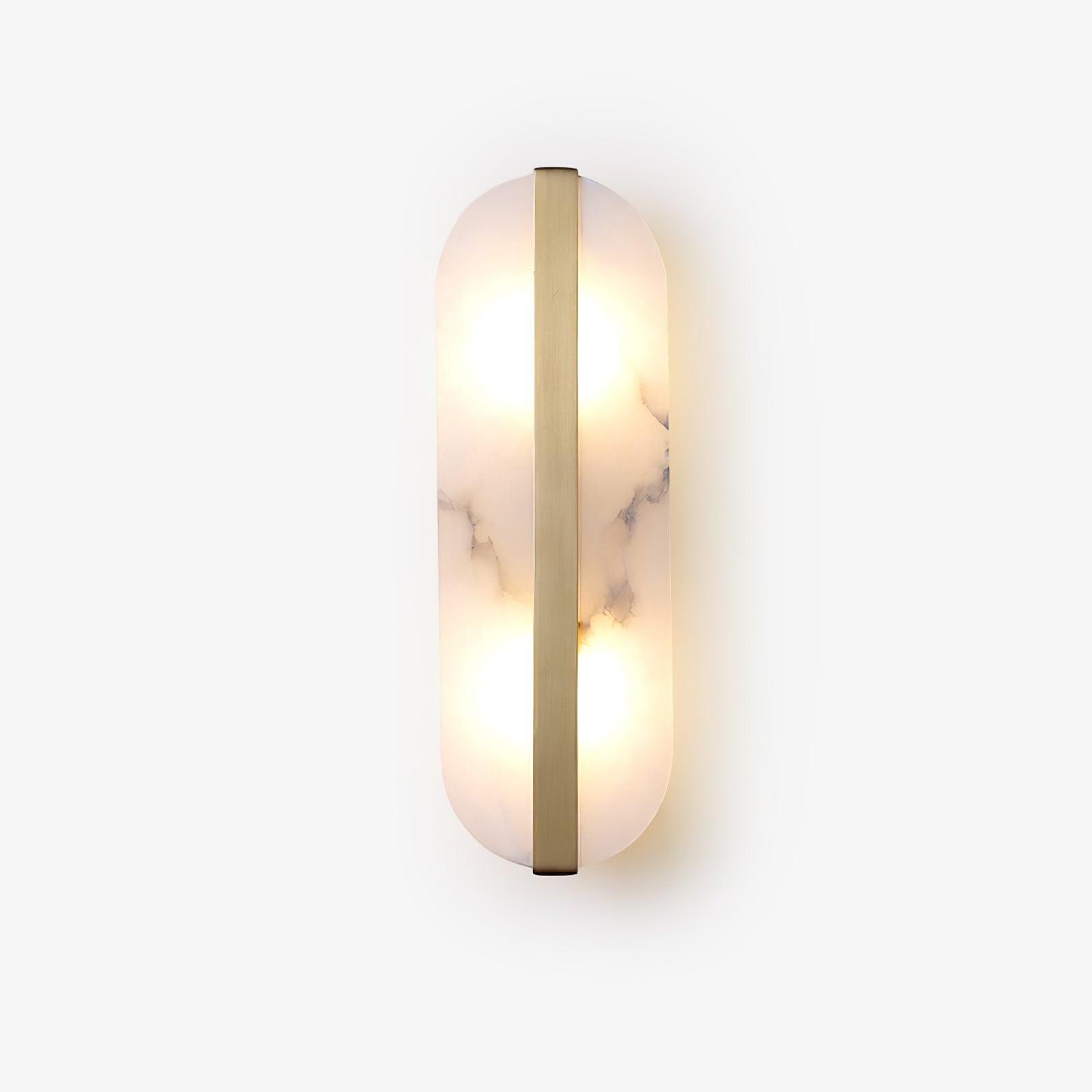 Calura Alabaster Double Light Wall Lamp - Letslighting
