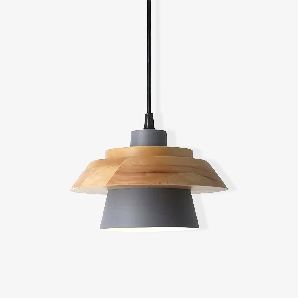Stone Wood Pendant Lamp - Letslighting