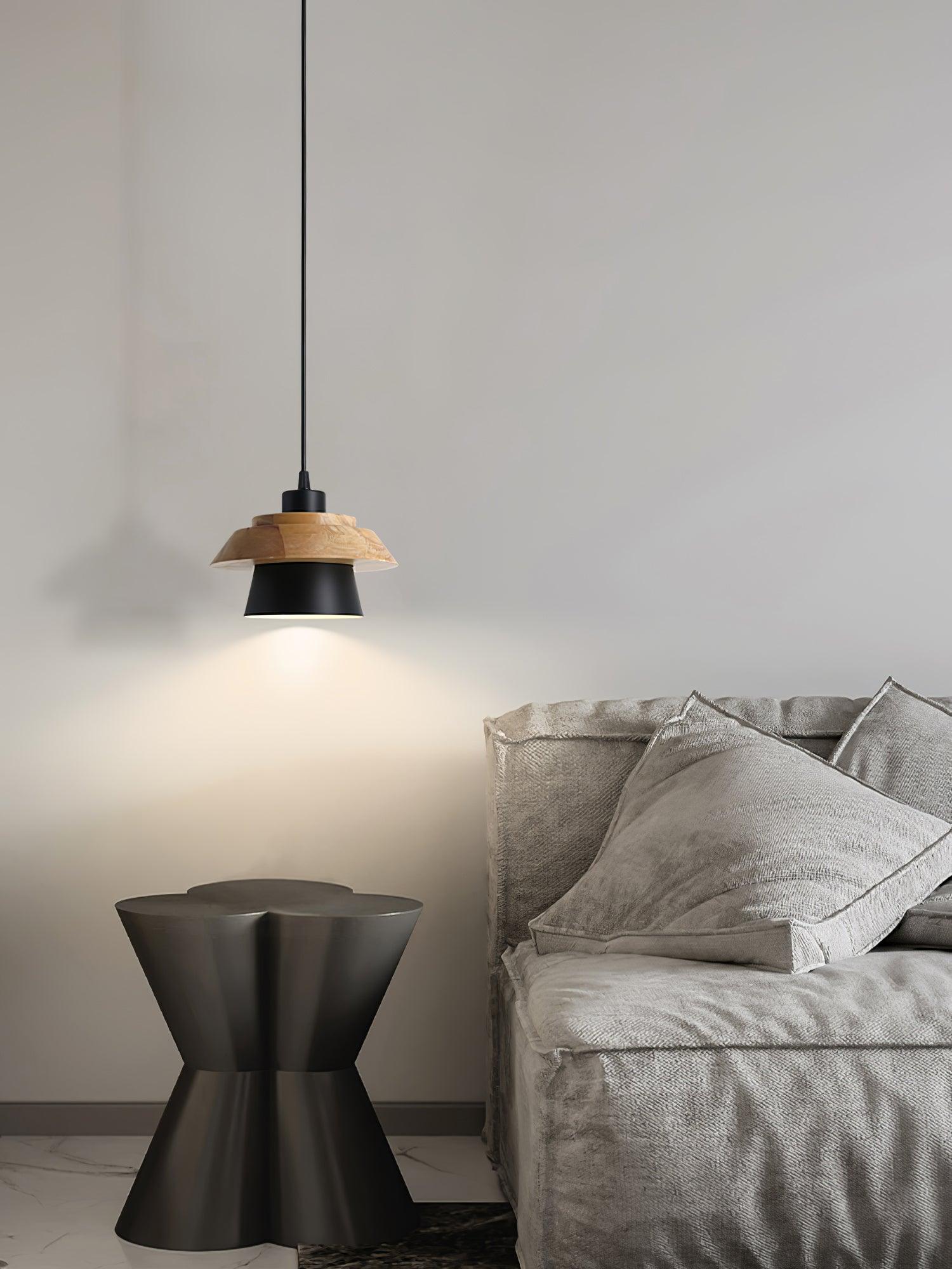 Stone Wood Pendant Lamp - Letslighting