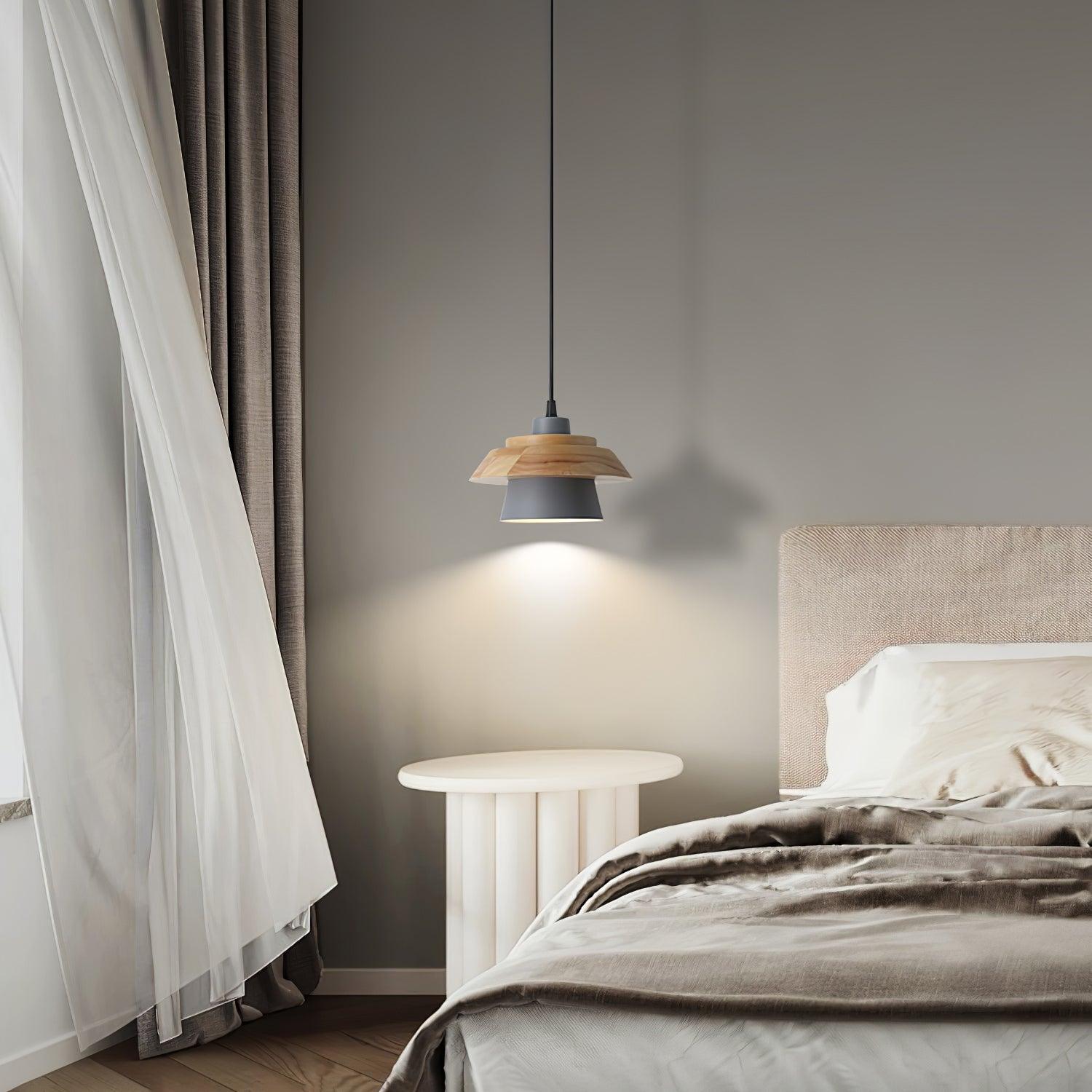 Stone Wood Pendant Lamp - Letslighting
