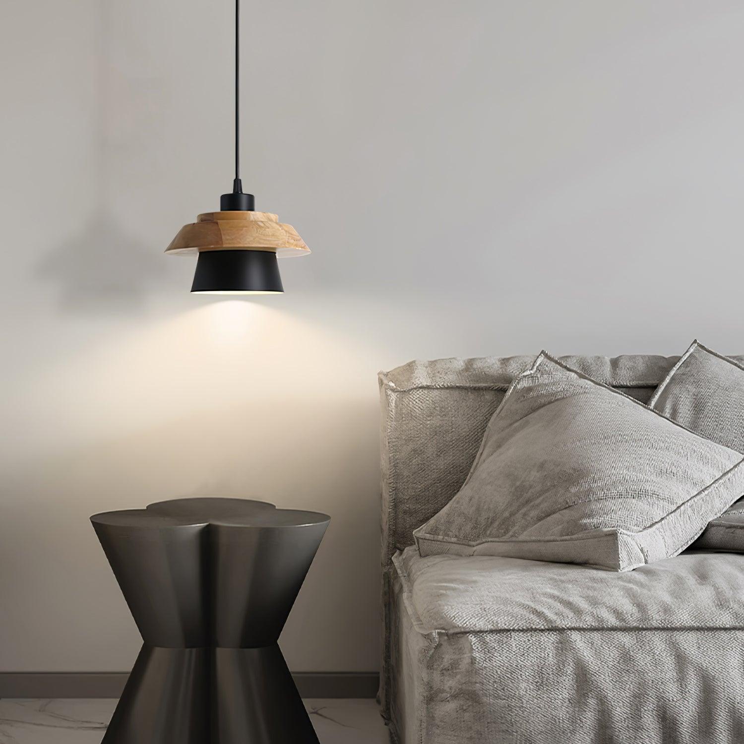 Stone Wood Pendant Lamp - Letslighting