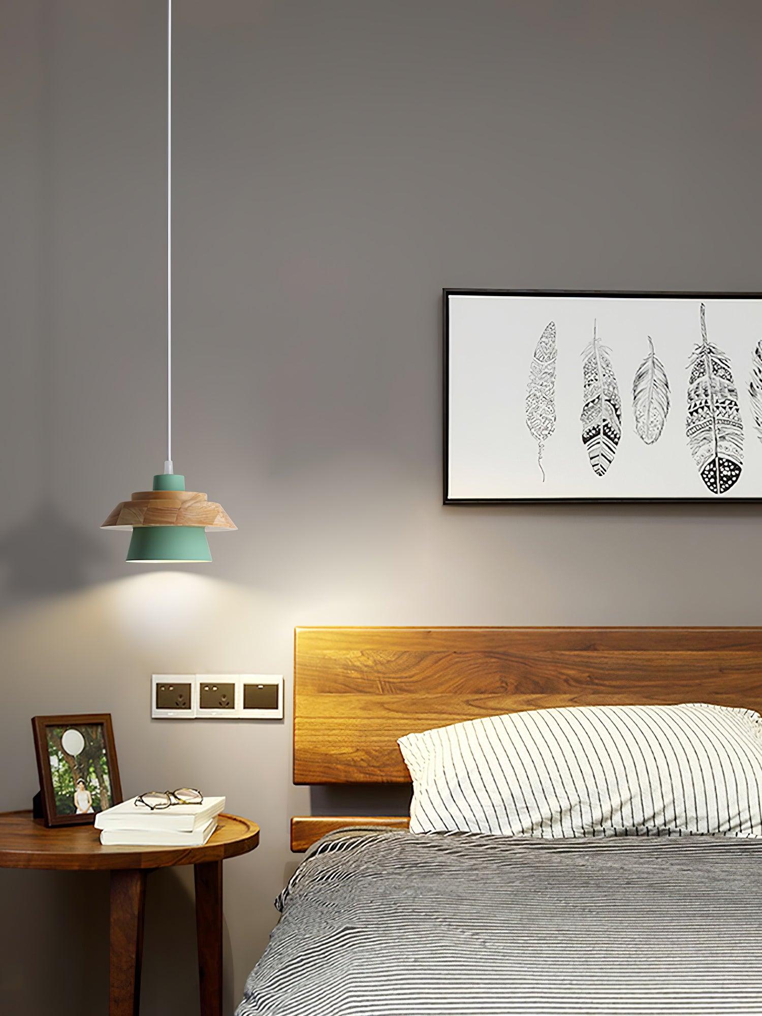 Stone Wood Pendant Lamp - Letslighting