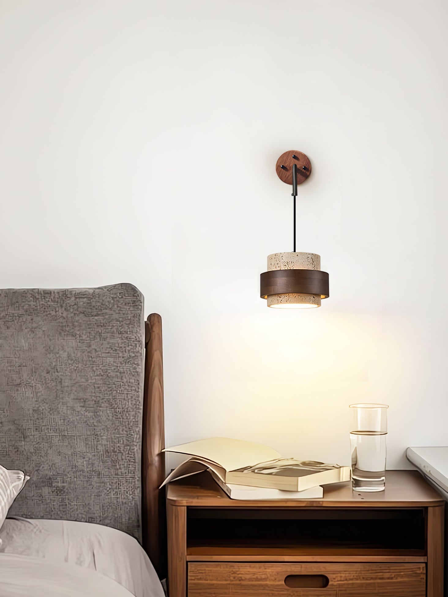 Alva Travertine Wall Light - Letslighting