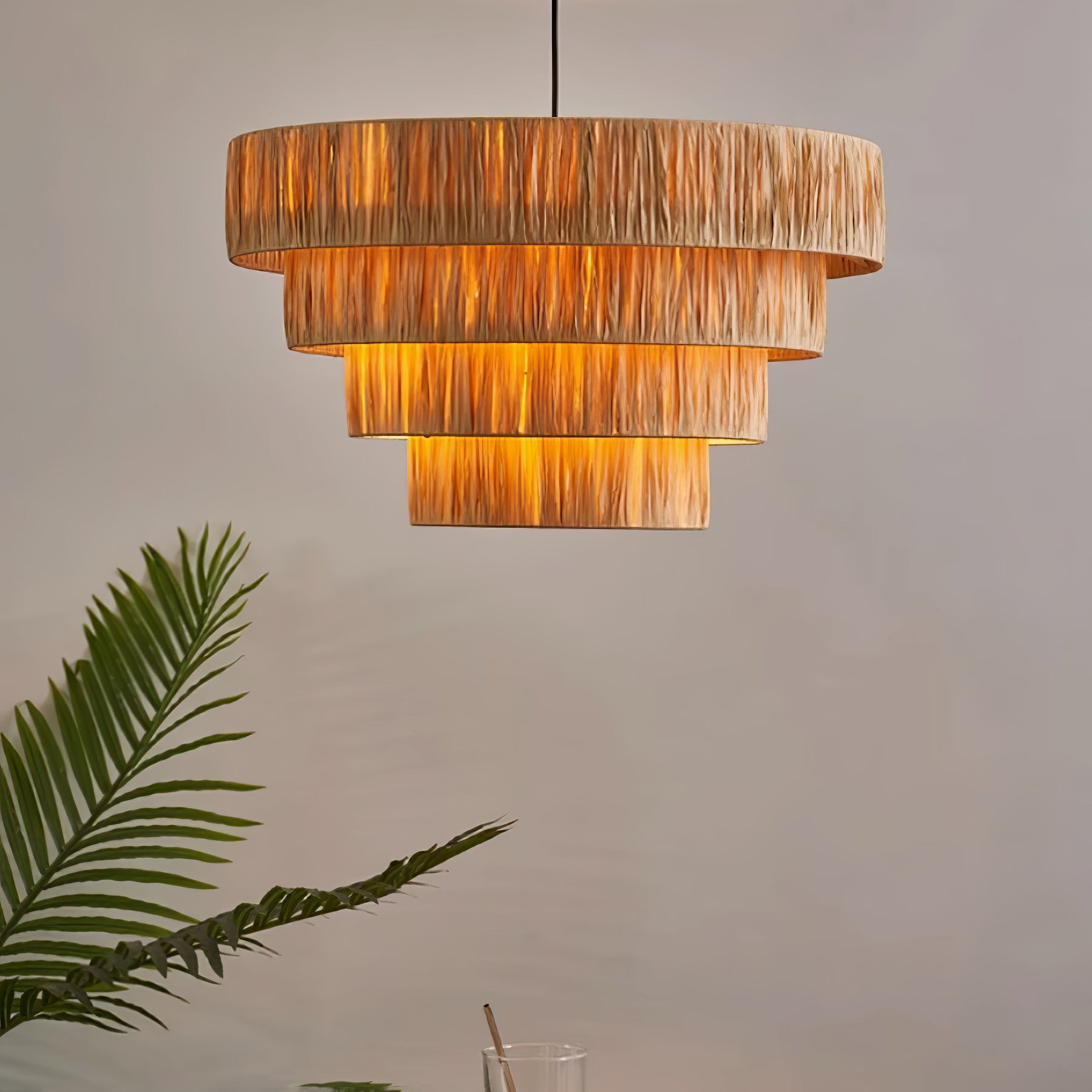 Straw Art Pendant Light - Letslighting