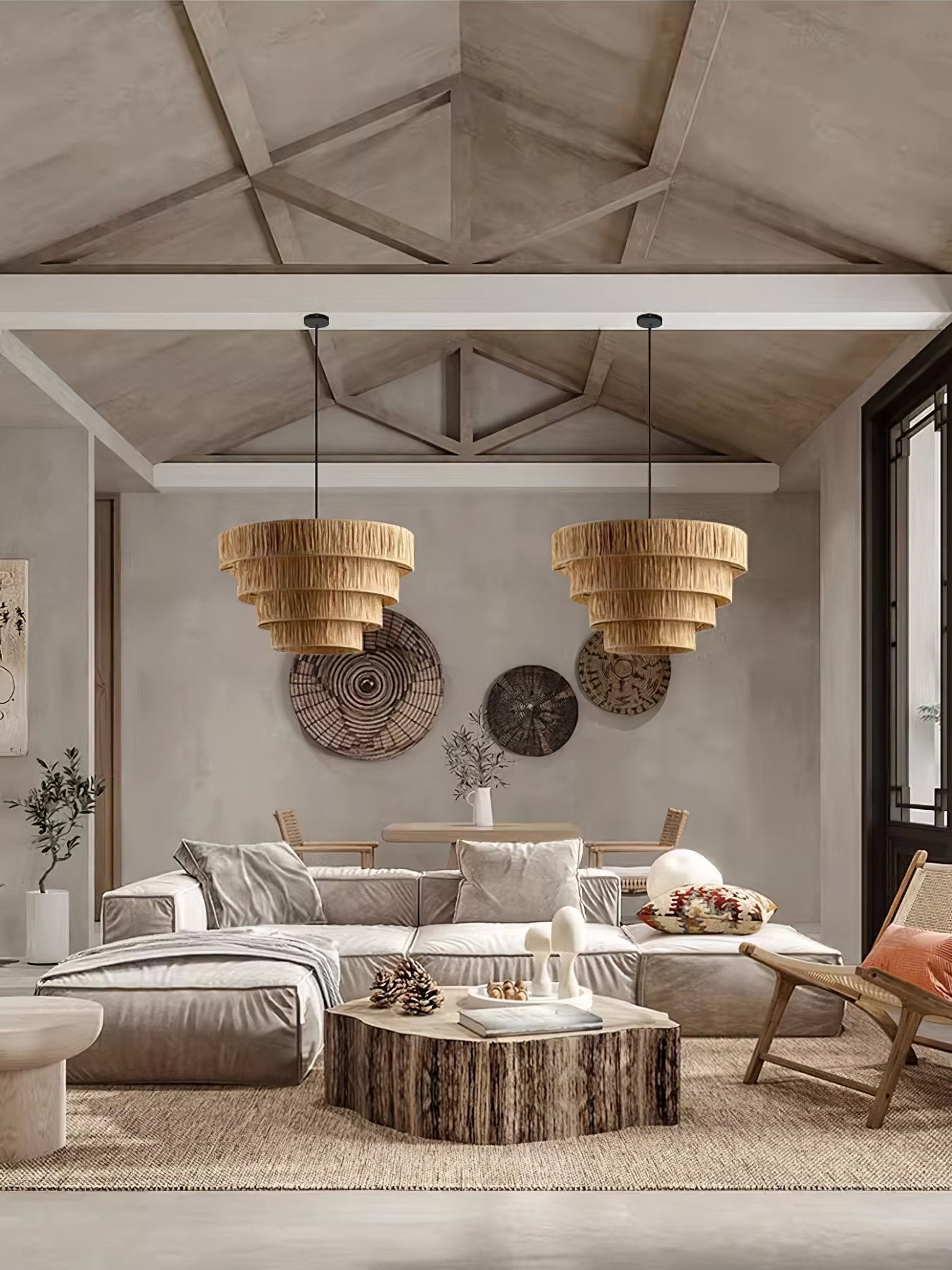 Straw Art Pendant Light - Letslighting