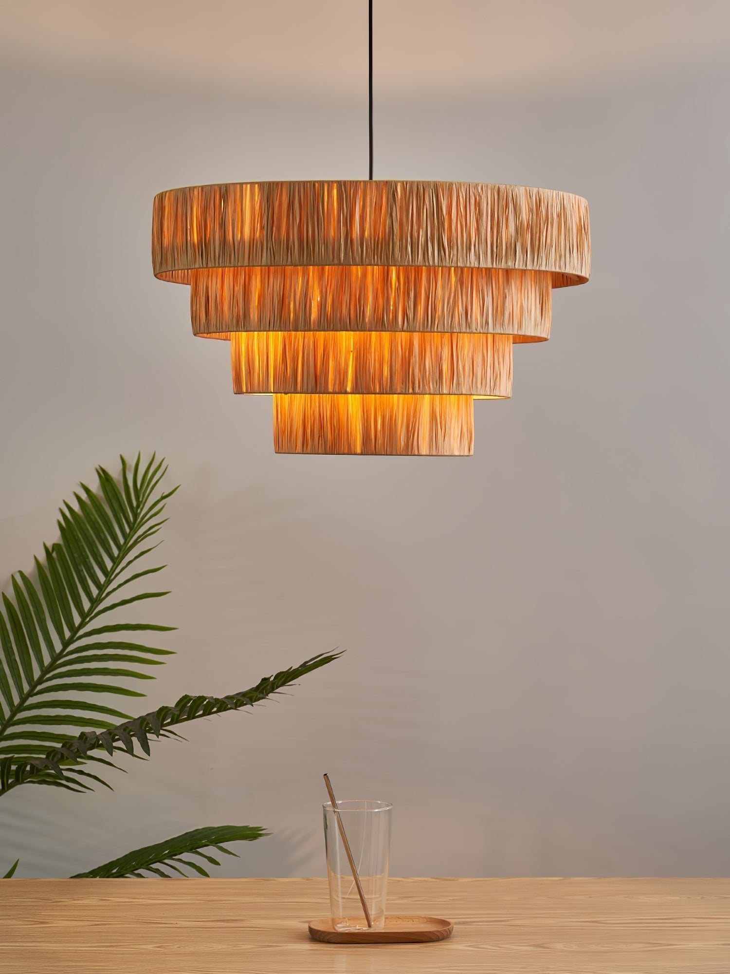 Straw Art Pendant Light - Letslighting