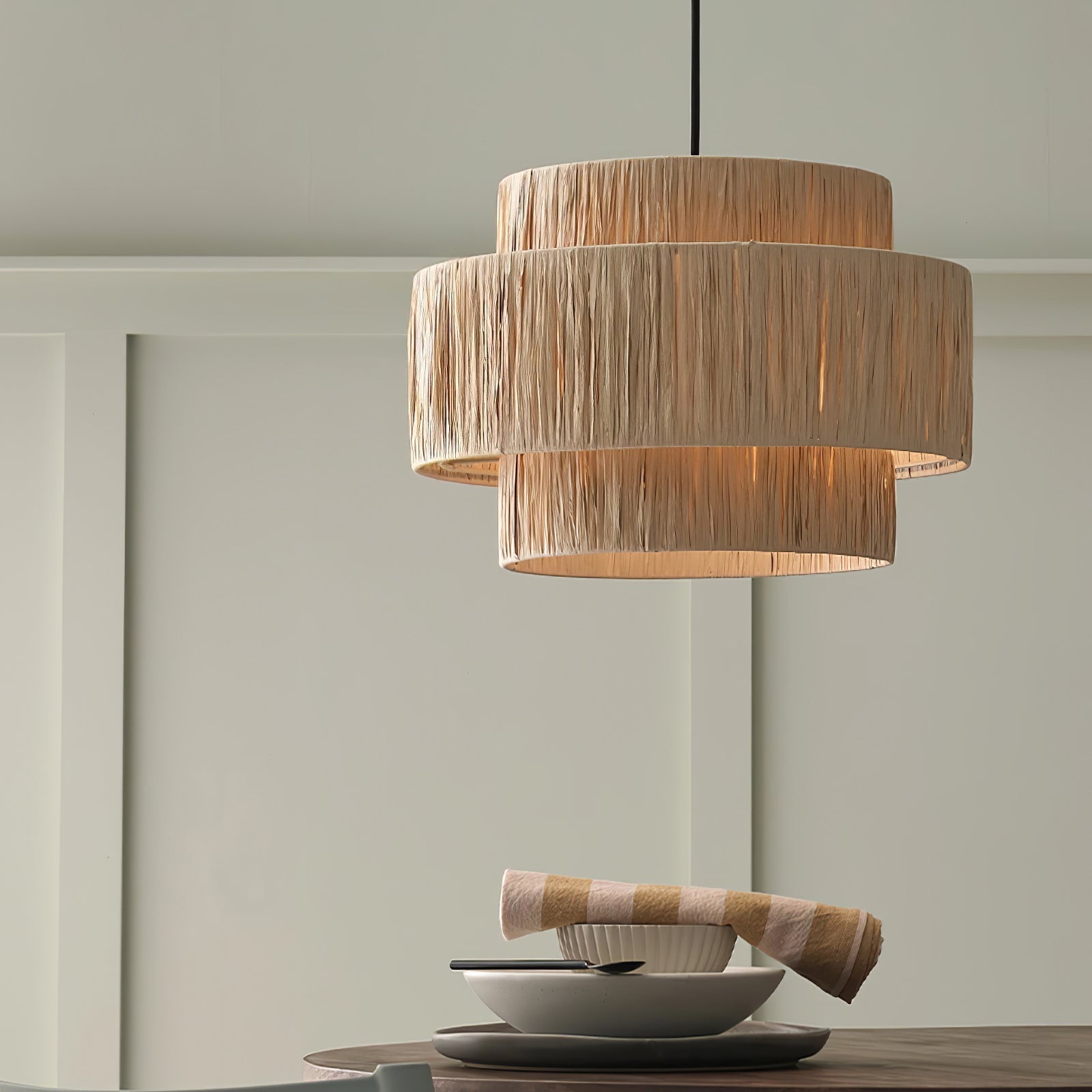 Straw Art Pendant Light - Letslighting