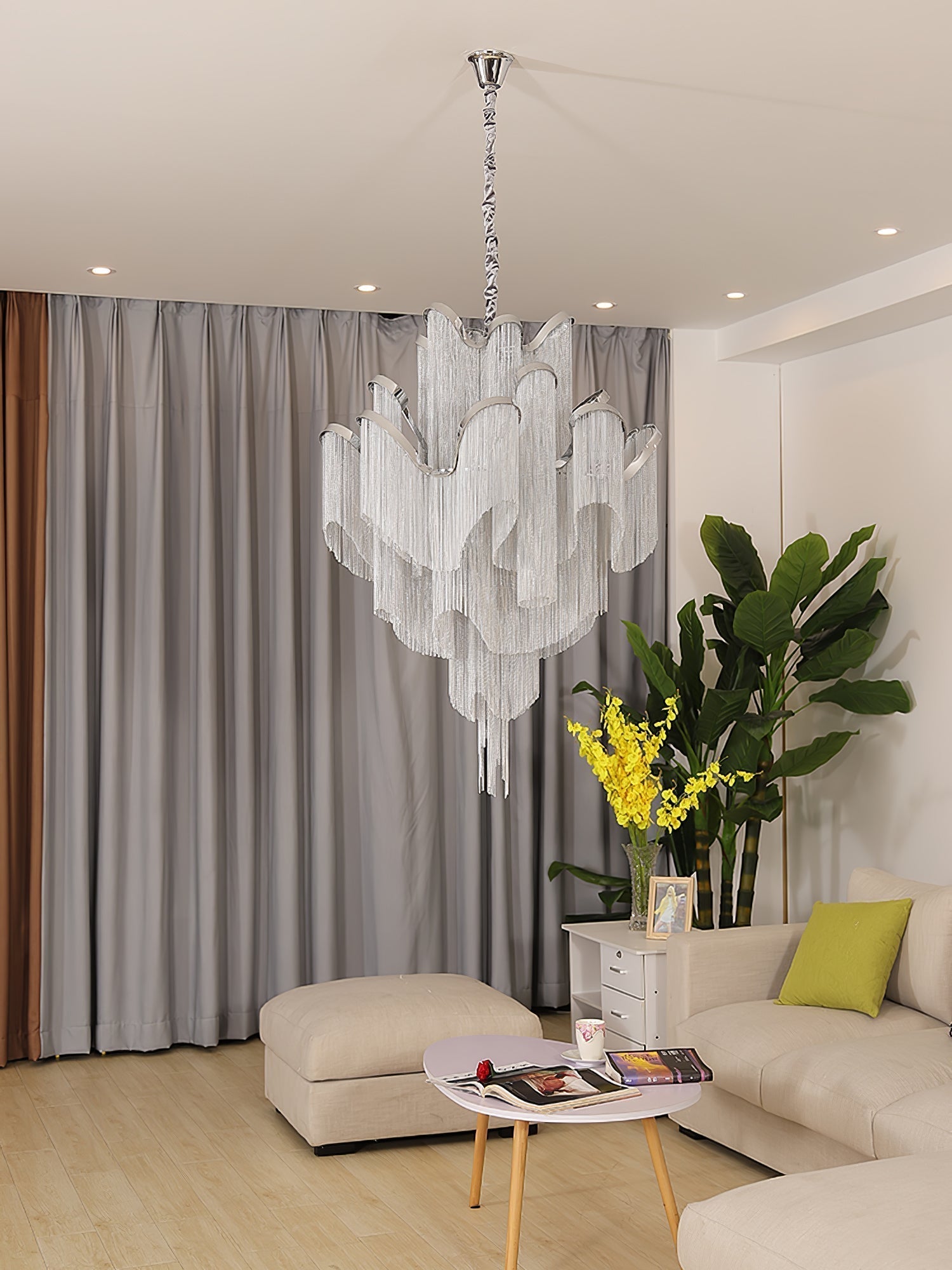 Stream Chain Chandelier - Letslighting