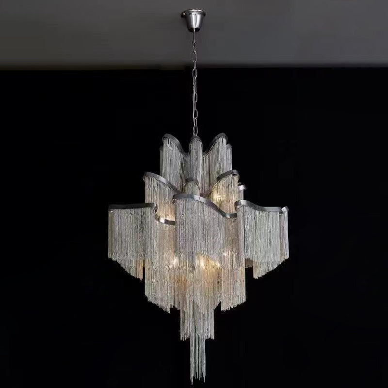 Stream Chain Chandelier - Letslighting