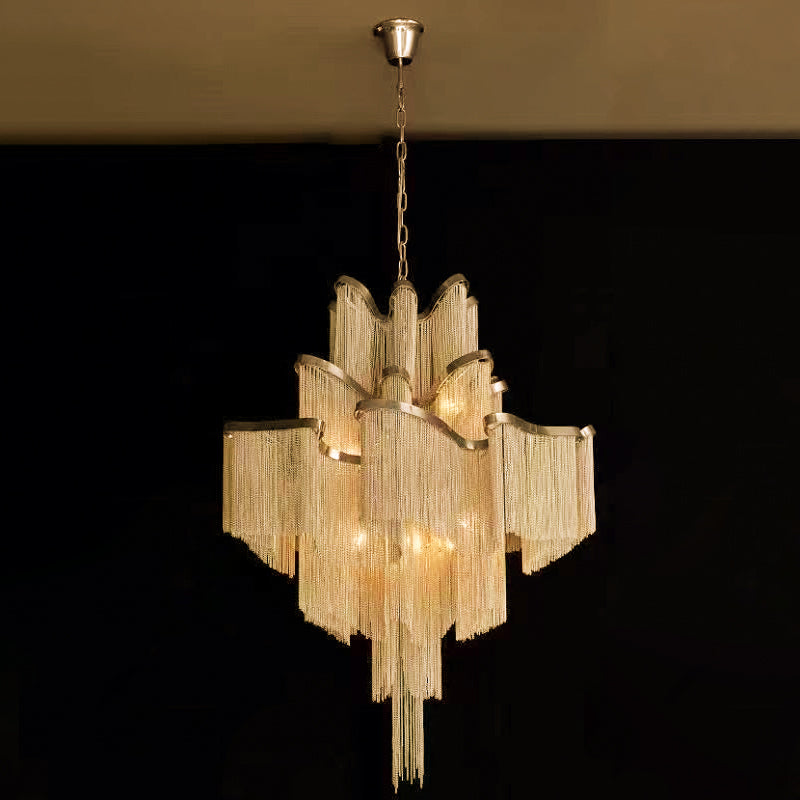 Stream Chain Chandelier - Letslighting