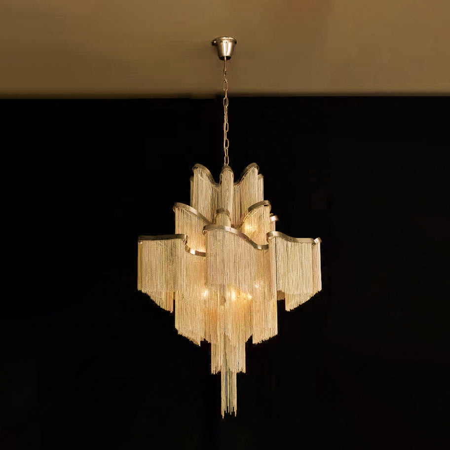 Stream Chain Chandelier - Letslighting