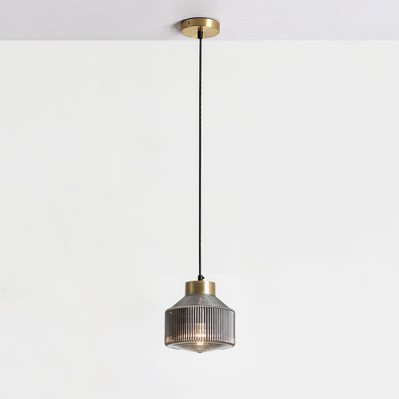 Striped Spinning Top Pendant Light - Letslighting