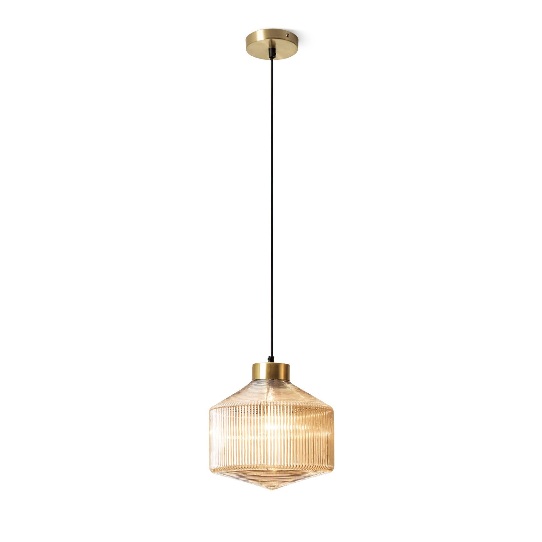 Striped Spinning Top Pendant Light - Letslighting