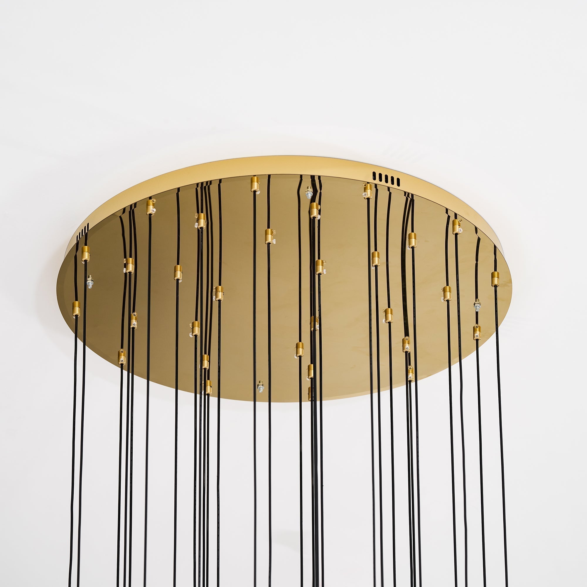 Arsorarae Modern Minimalist Cluster Alabaster Chandelier - Lamp Copper