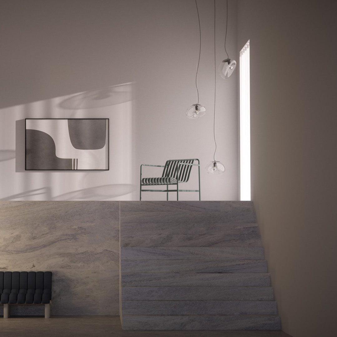 Suspended Water Drop Pendant Lamp - Letslighting
