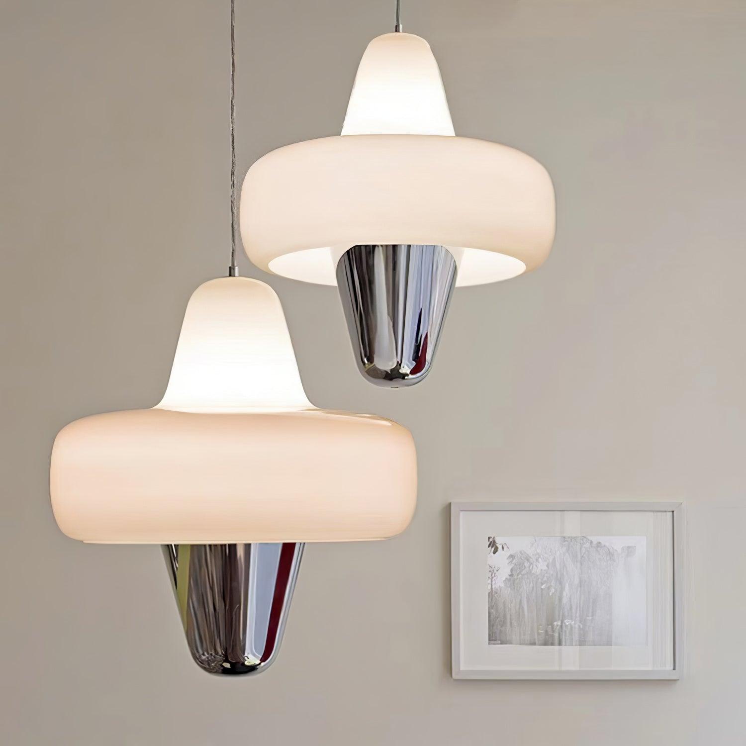 Nuvia Minimalist Glass Pendant Lamp - Letslighting