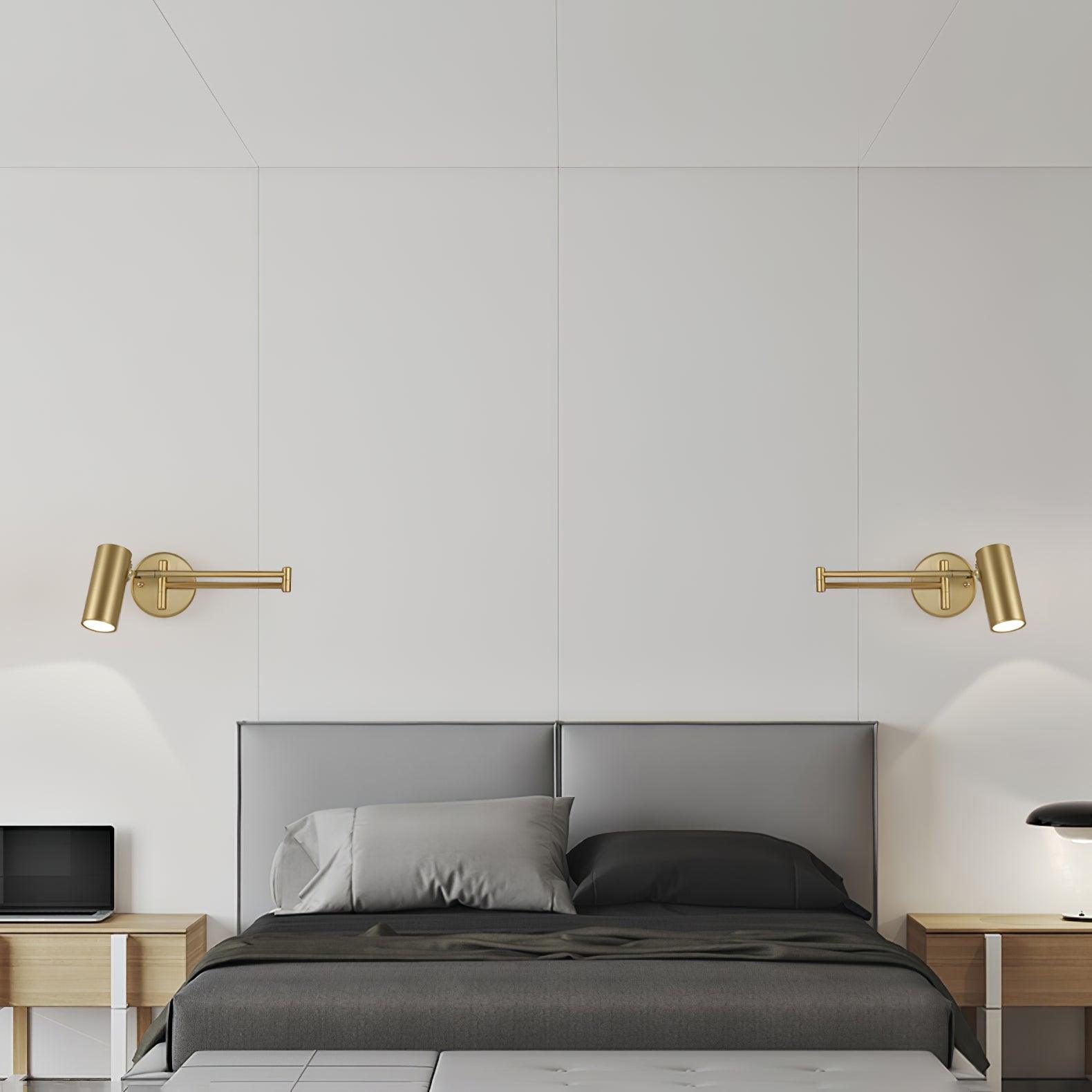 Ray Lámpara de Pared con Brazo Oscilante Ajustable
