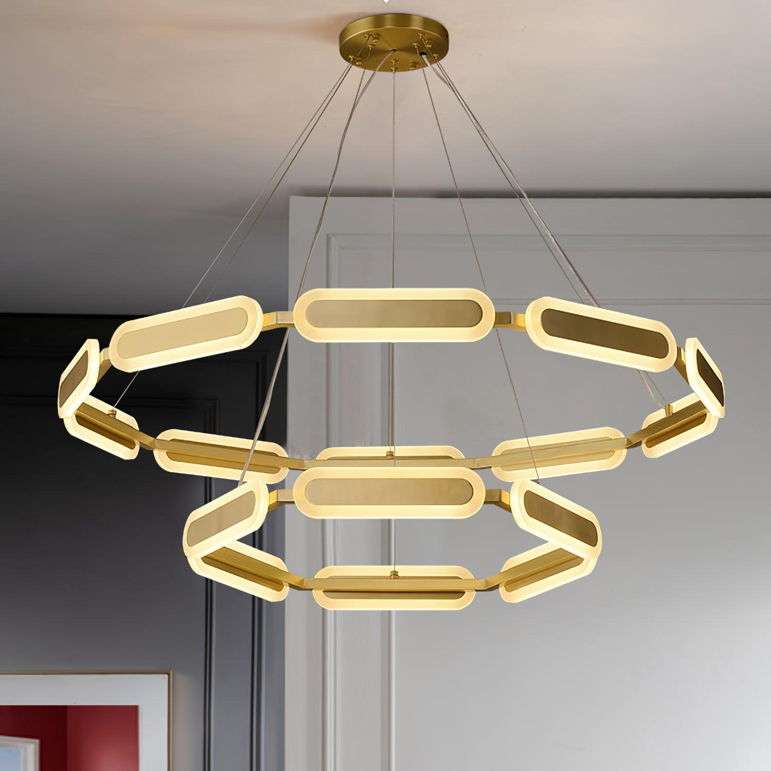 Swirl Chandelier - Letslighting