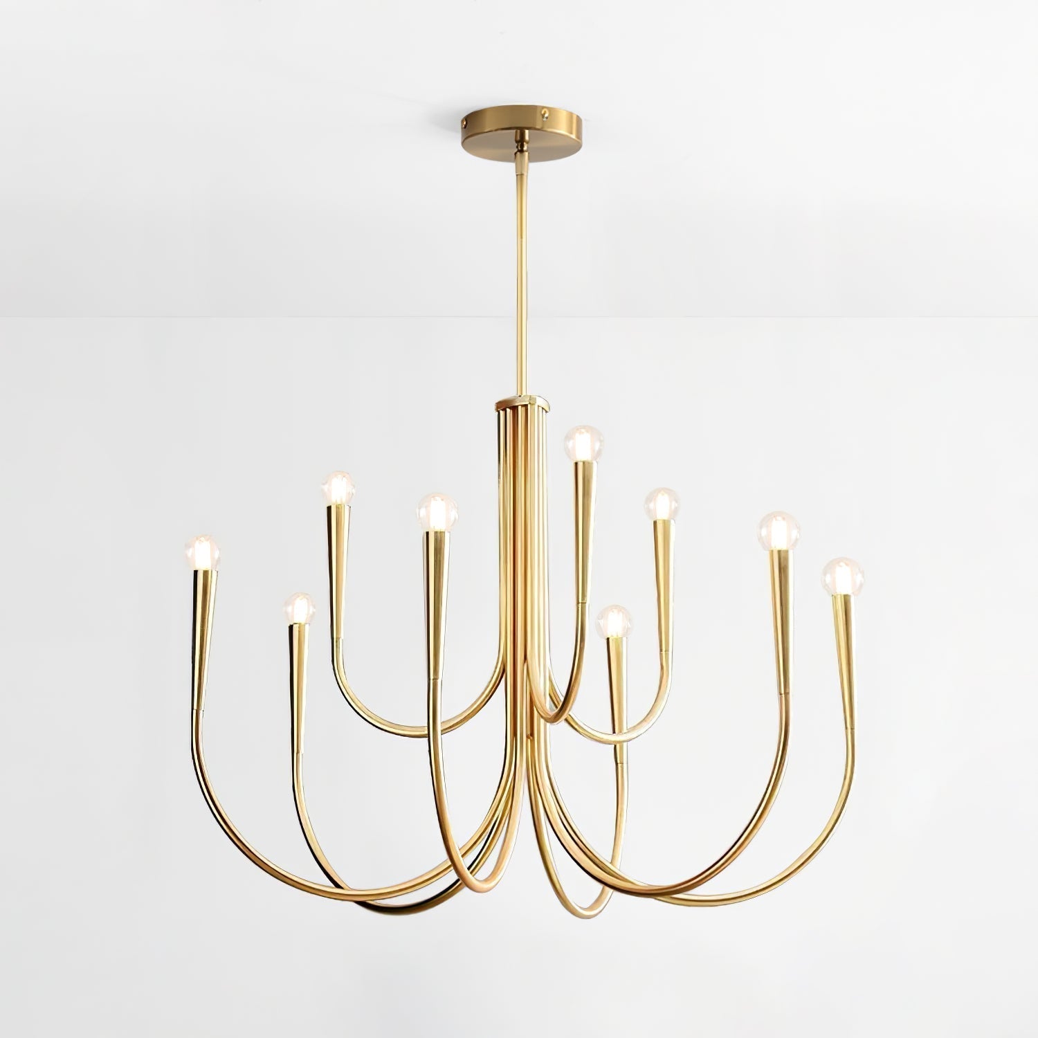 Swoop Arm Chandelier - Letslighting
