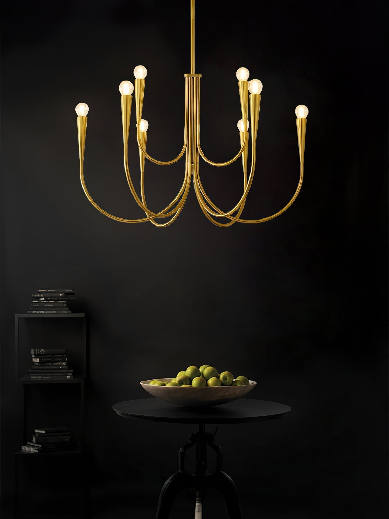 Swoop Arm Chandelier - Letslighting