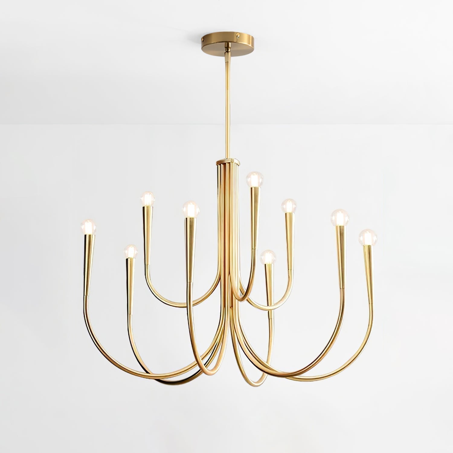Swoop Arm Chandelier - Letslighting