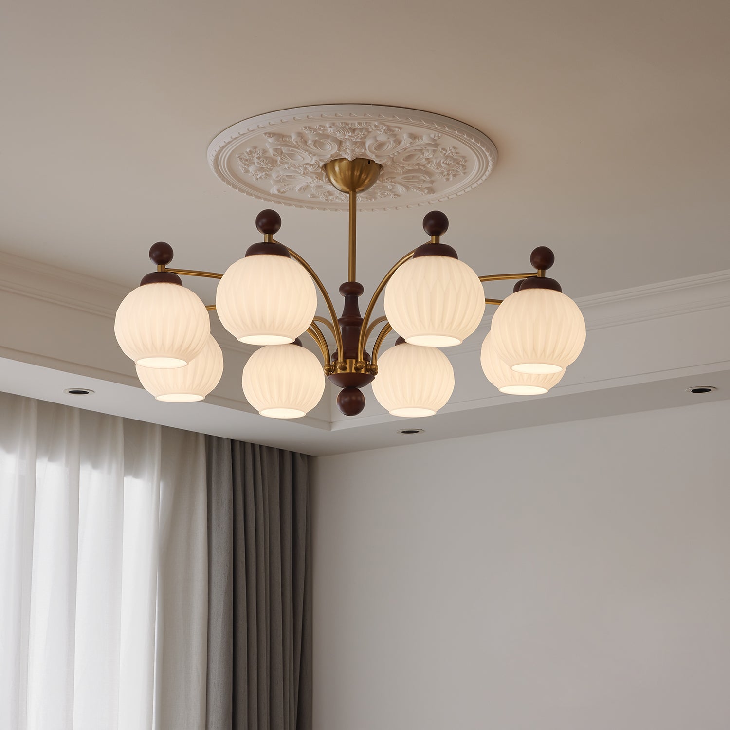 Sylvan Orb Chandelier - Letslighting