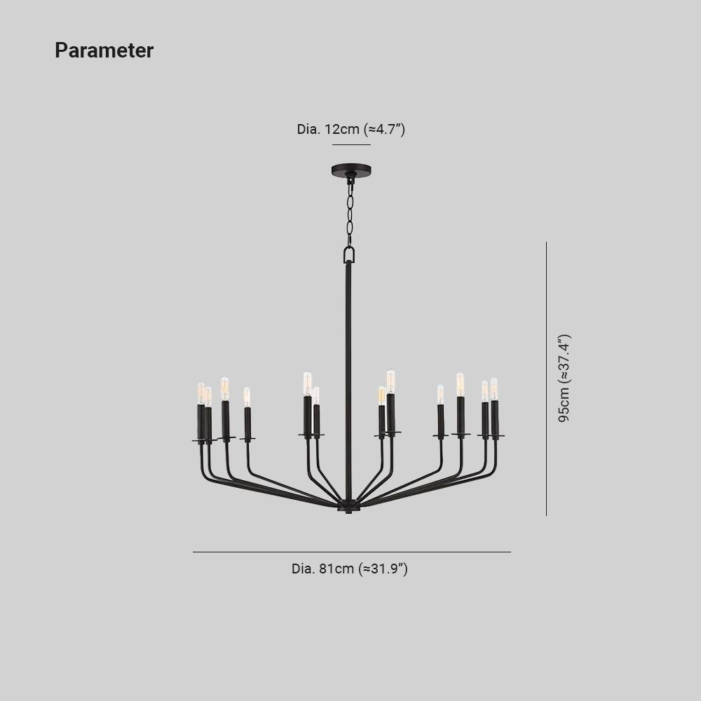 Silva Industrial Moderna Metal LED Lámpara Colgante