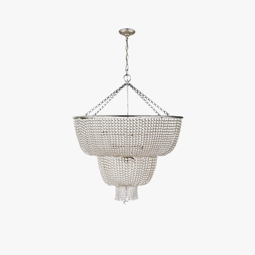 Silva Vintage LED Metal/Cristal Lámpara Colgante