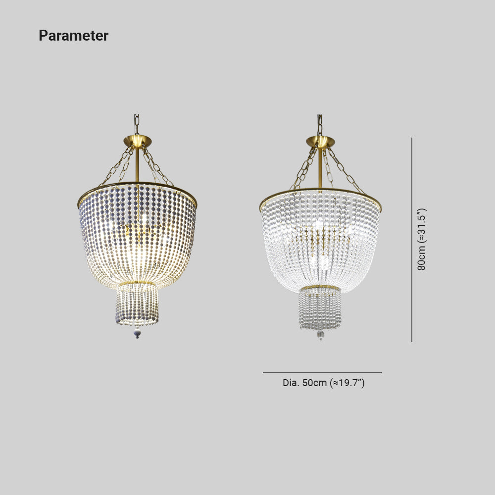 Silva Moderno LED Lámparas de araña Oro Cristal Salón/Dormitorio