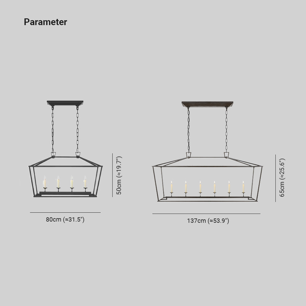 Silva Retro Inusual Metal LED Lámpara colgante Salón/Comedor/Bar