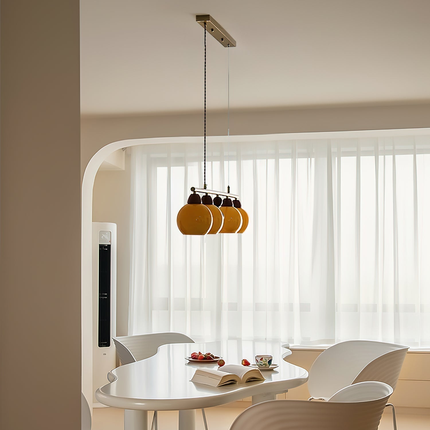 Amara Hand-blown Glass Chandelier - Letslighting