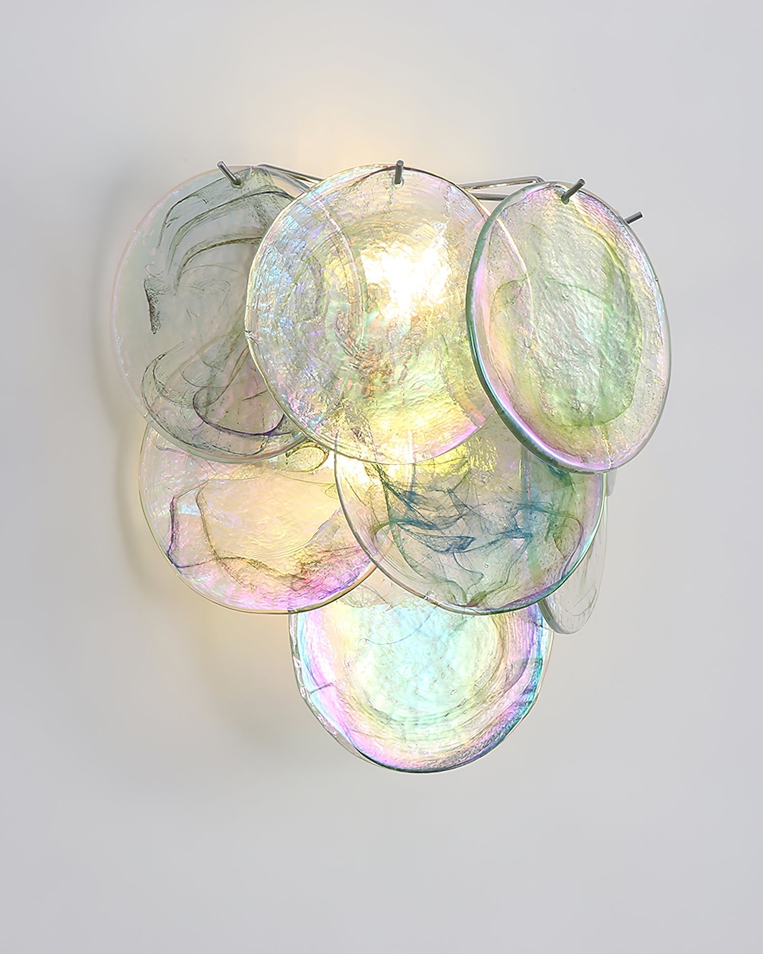 Opalara Pink Capiz Shell Wall Lamp - Letslighting