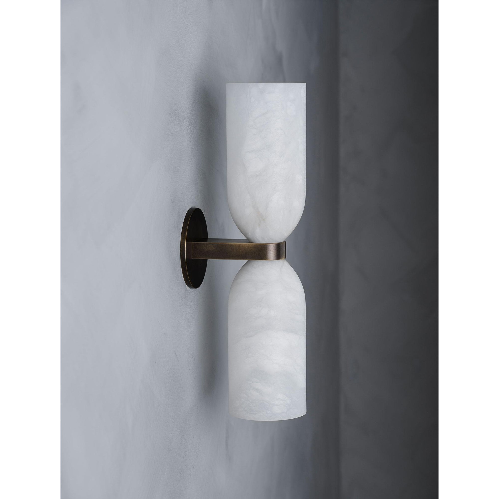 Mycarion Modern Minimalist Alabaster Wall Lamp - Lamp Copper