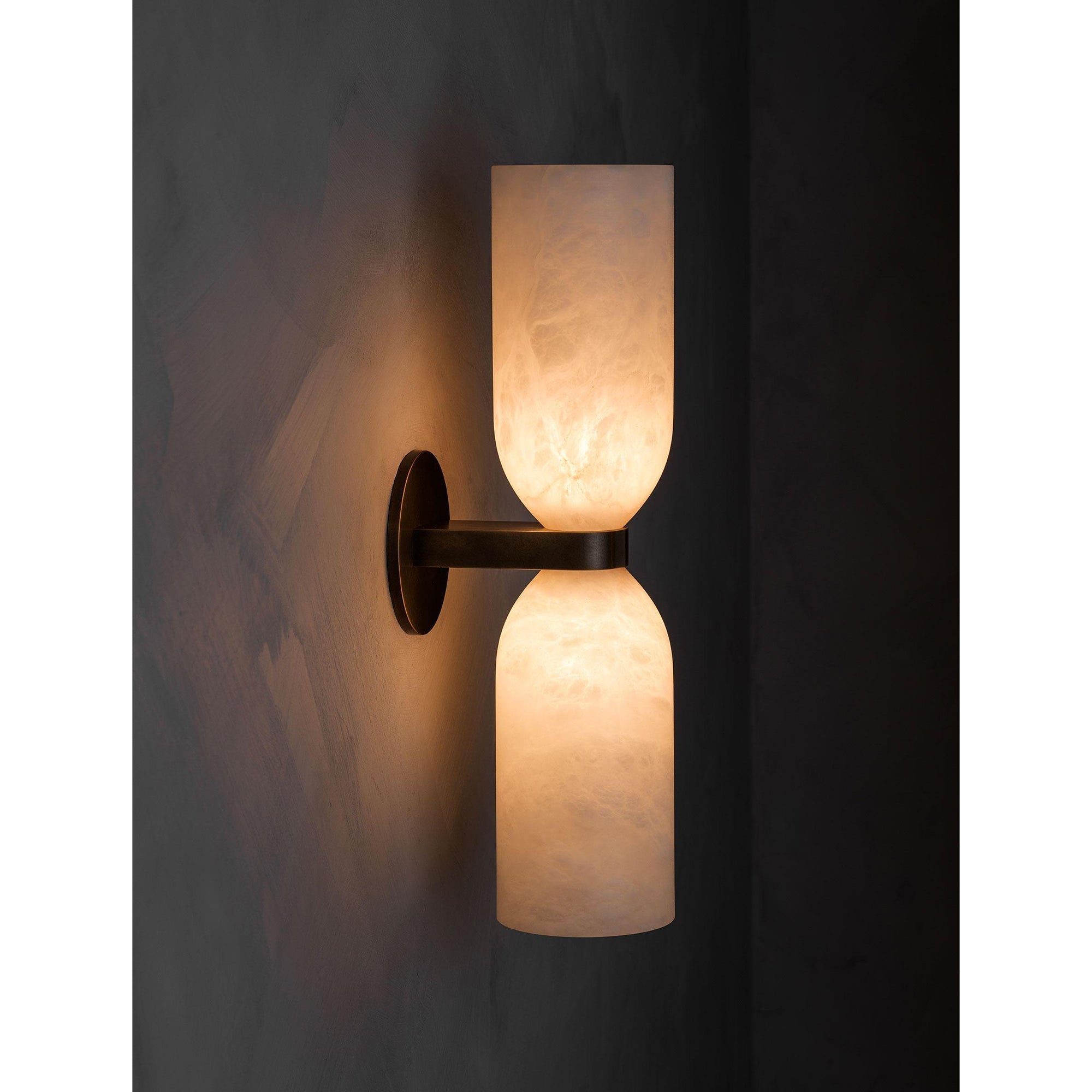 Mycarion Modern Minimalist Alabaster Wall Lamp - Lamp Copper