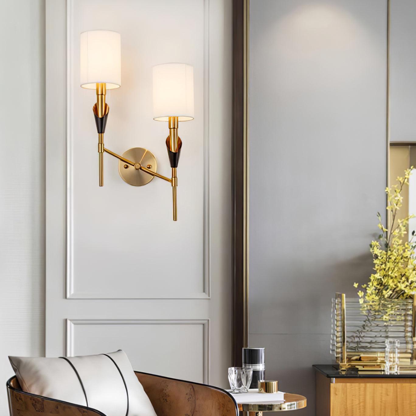 Eurzorira Fabric Wall Light - Letslighting