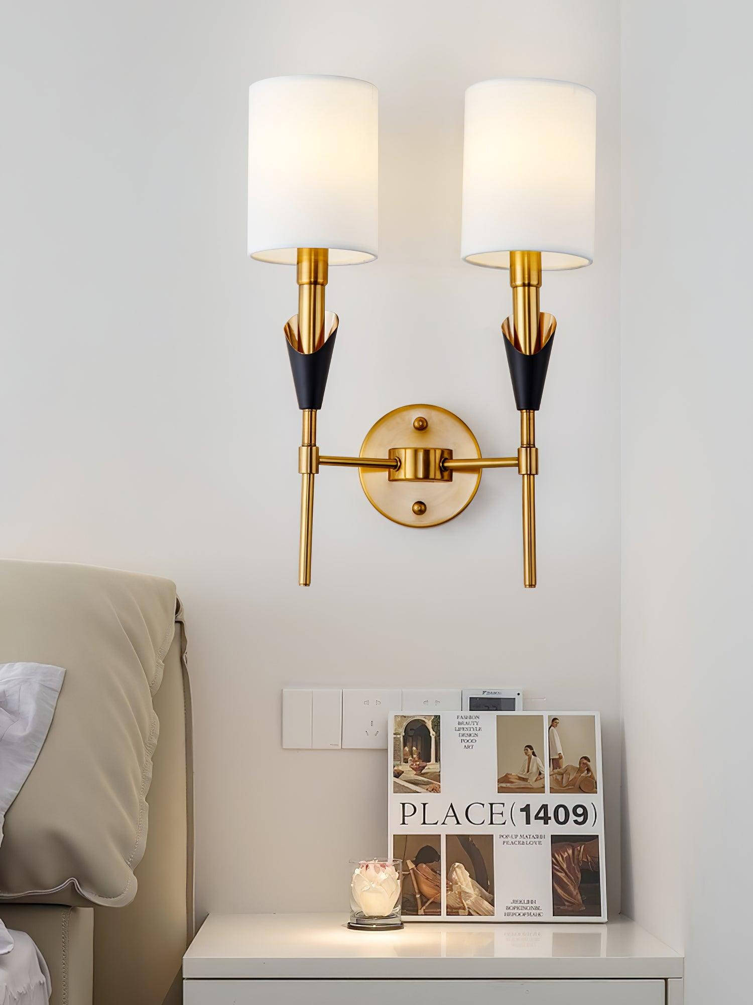 Eurzorira Fabric Wall Light - Letslighting