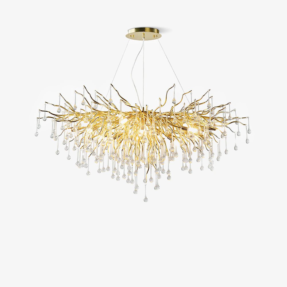 Teardrop Crystal Chandelier - Letslighting