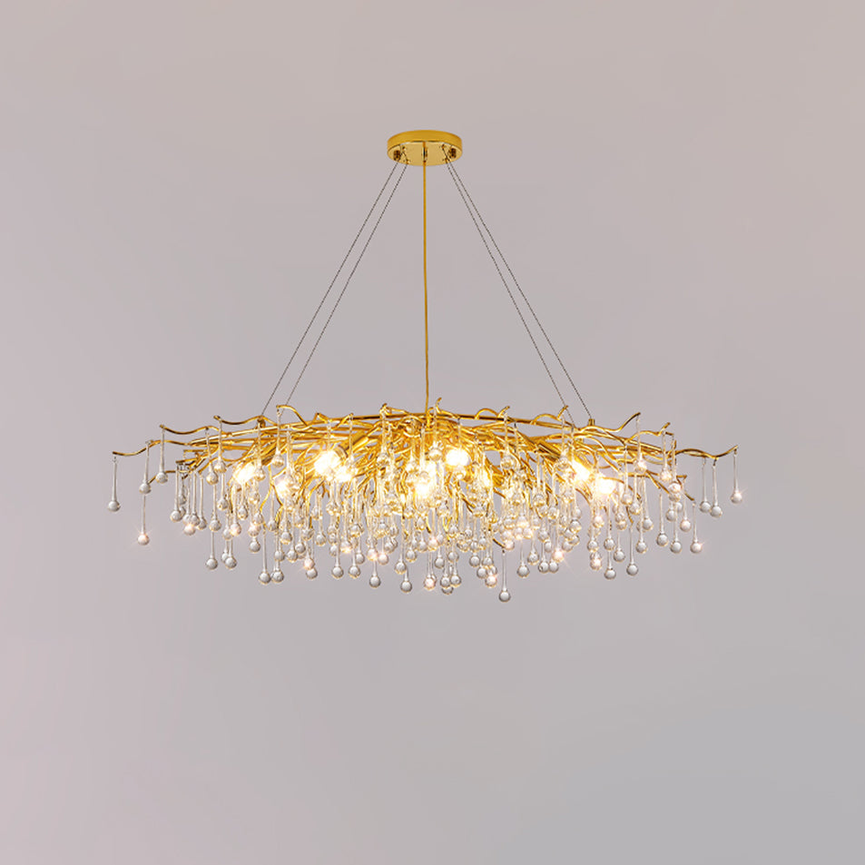 Teardrop Crystal Chandelier - Letslighting