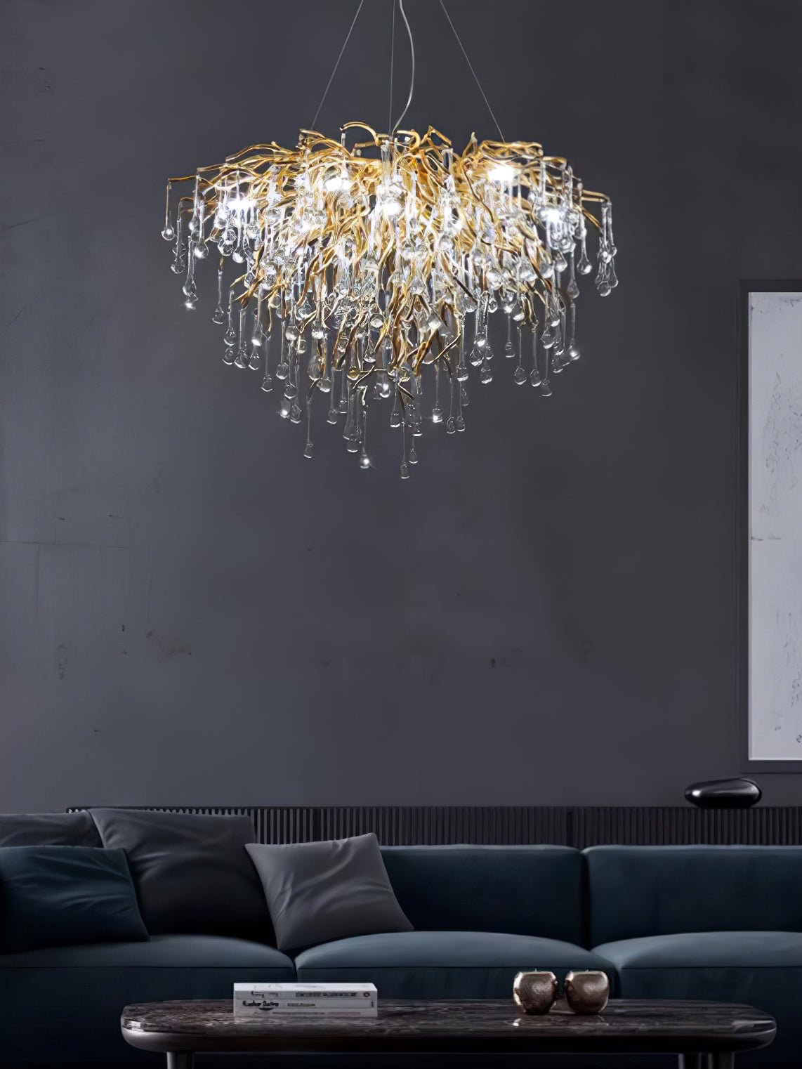 Teardrop Crystal Chandelier - Letslighting