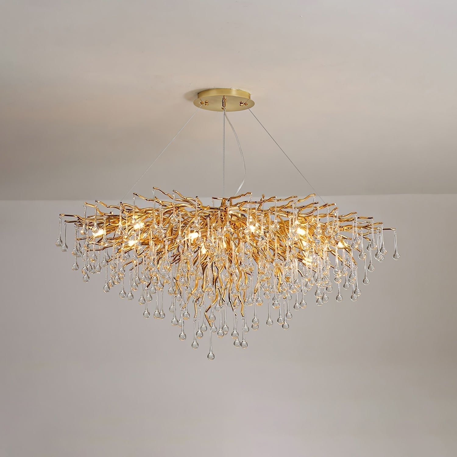 Teardrop Crystal Chandelier - Letslighting