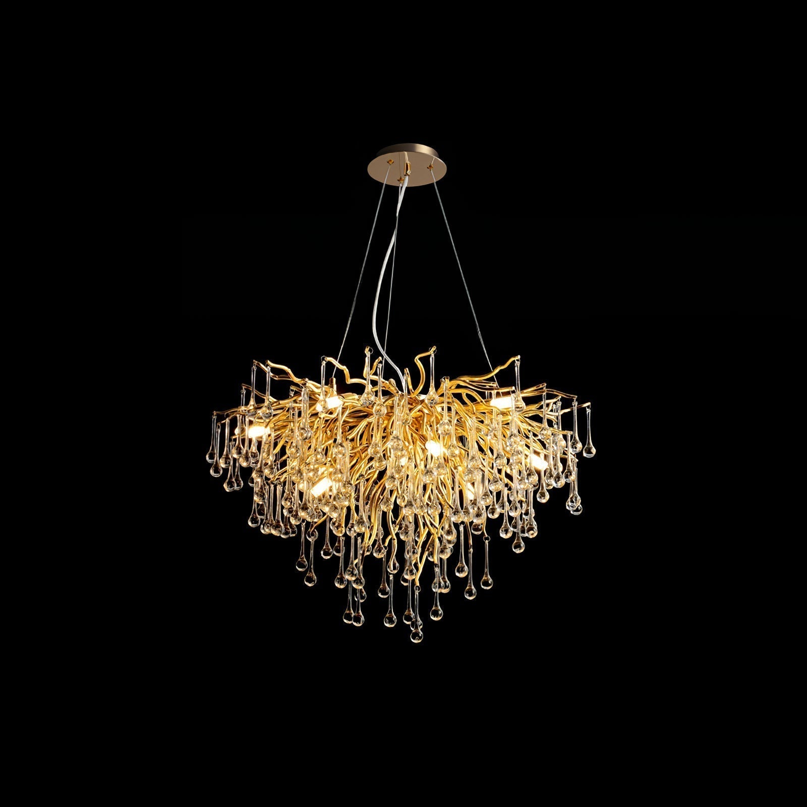 Teardrop Crystal Chandelier - Letslighting