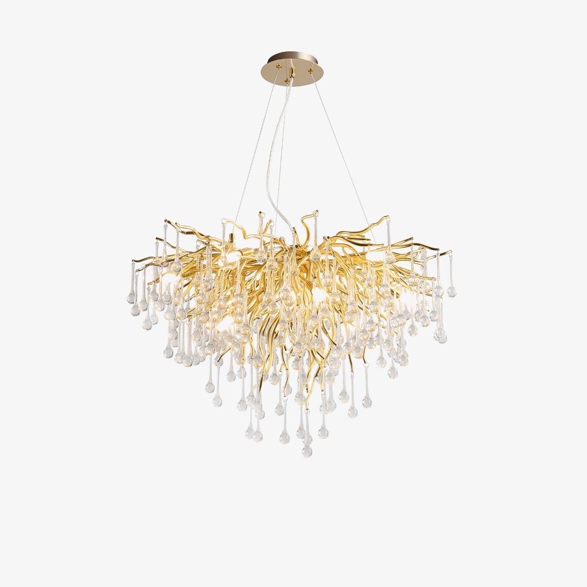 Teardrop Crystal Chandelier - Letslighting