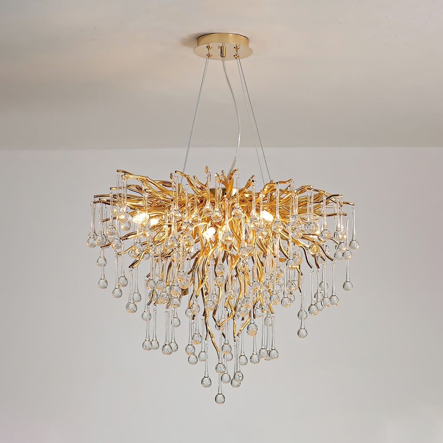 Teardrop Crystal Chandelier - Letslighting