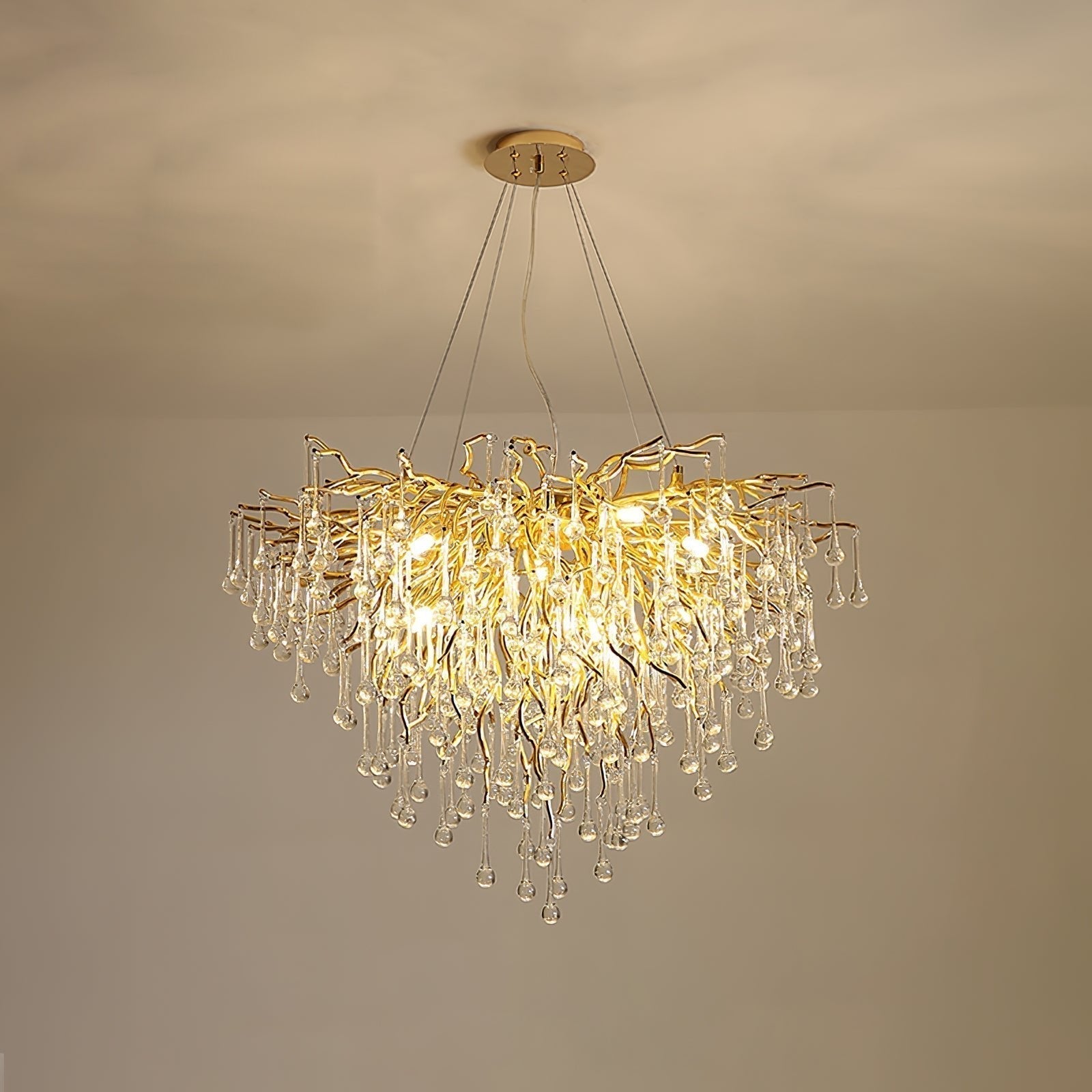 Teardrop Crystal Chandelier - Letslighting