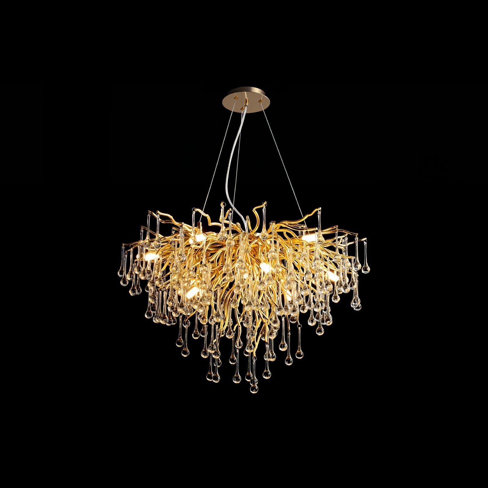 Teardrop Crystal Chandelier - Letslighting