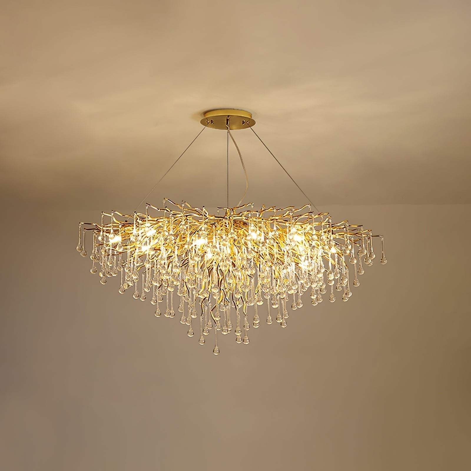 Teardrop Crystal Chandelier - Letslighting